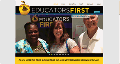 Desktop Screenshot of educatorsfirst.org